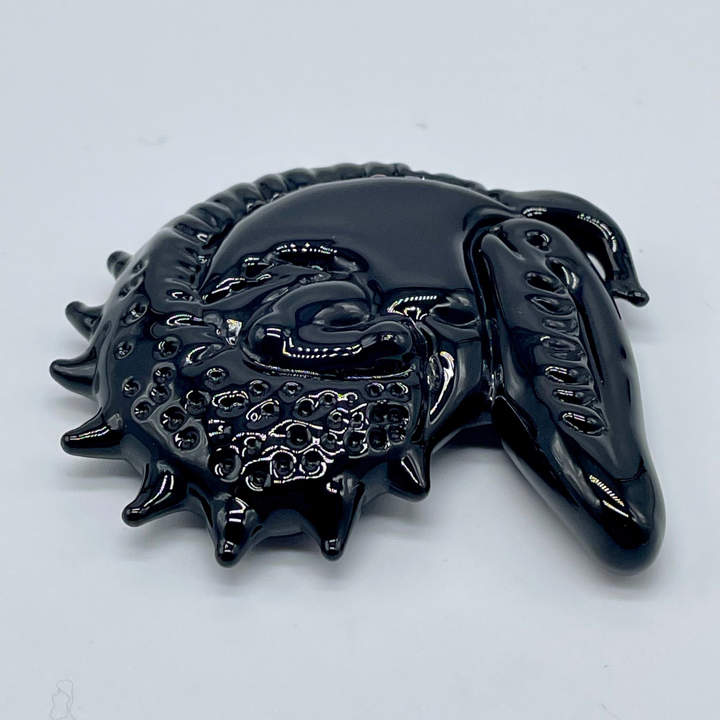 Xenomorph pendant glass art - premium handcrafted piece