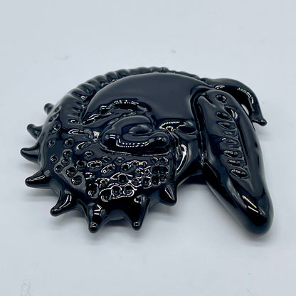 Xenomorph pendant glass art - premium handcrafted piece