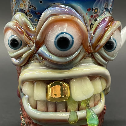 Triclops shot glass