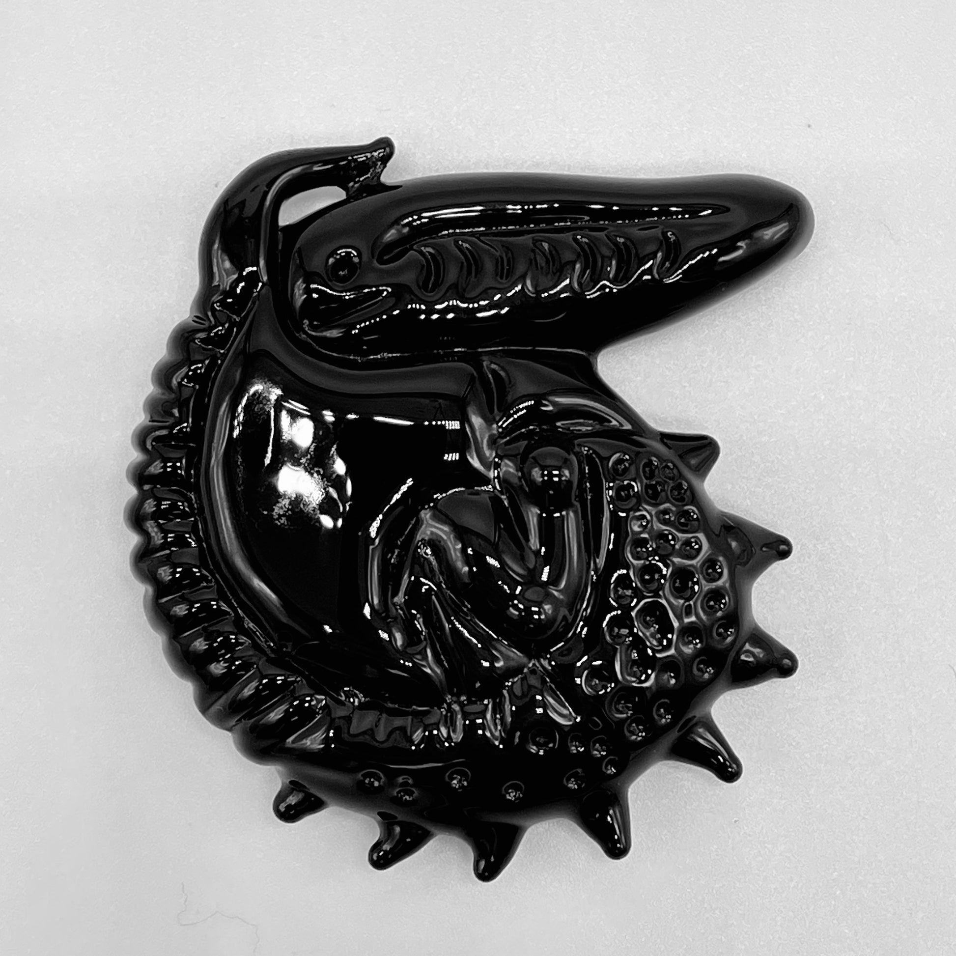 Premium Xenomorph pendant - collectible glass art