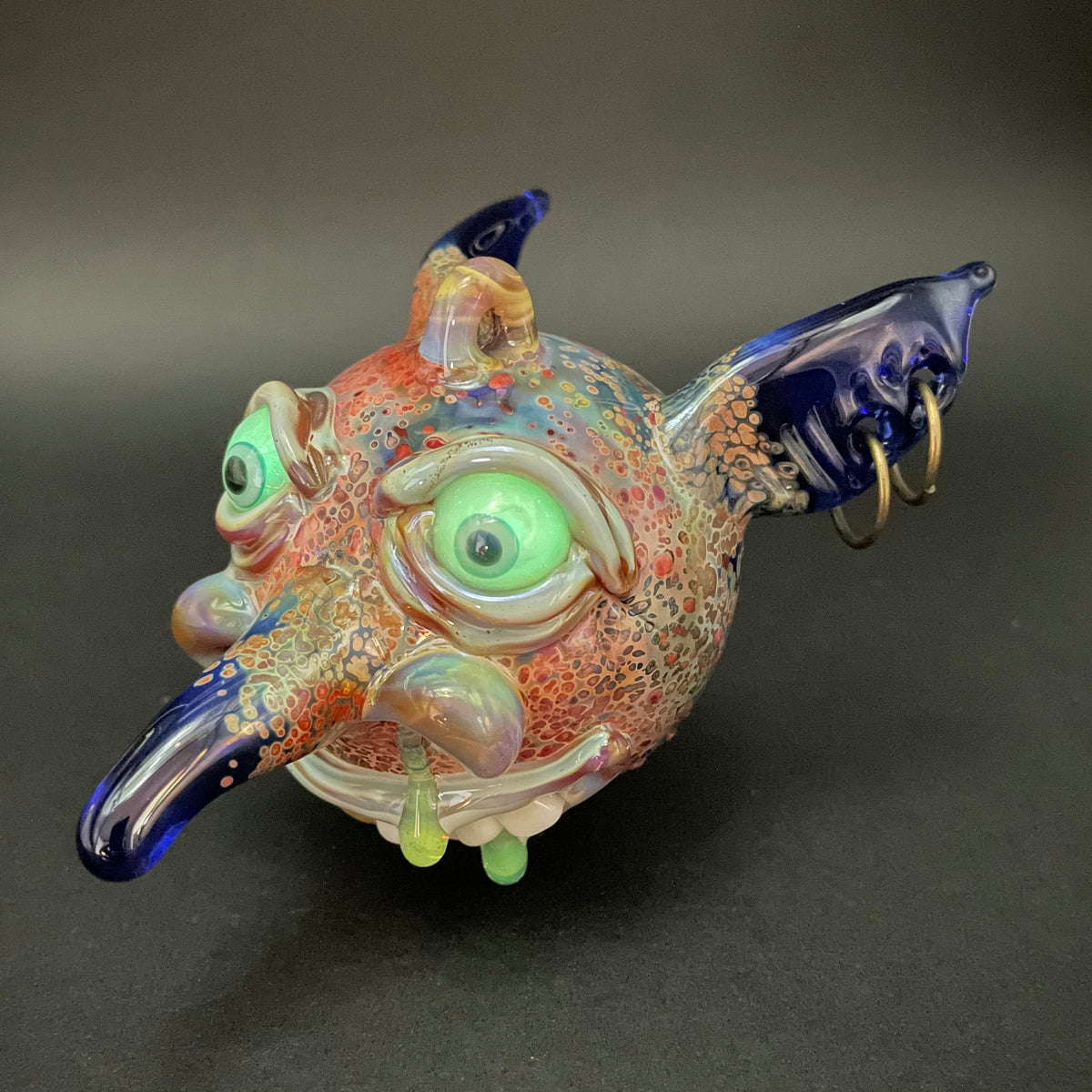 Goblin glass ornament