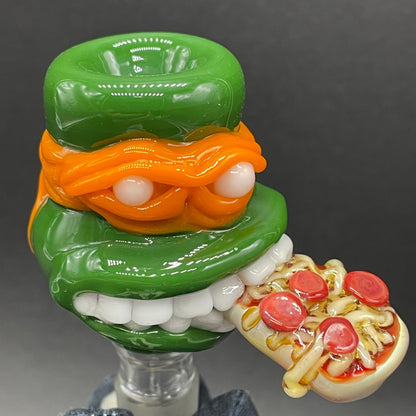 Leviathan Glass Michelangelo - hand-blown art