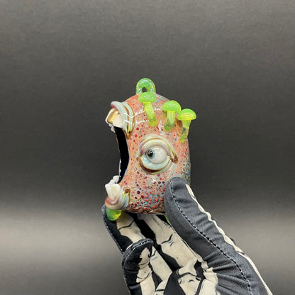 Screaming incense burner