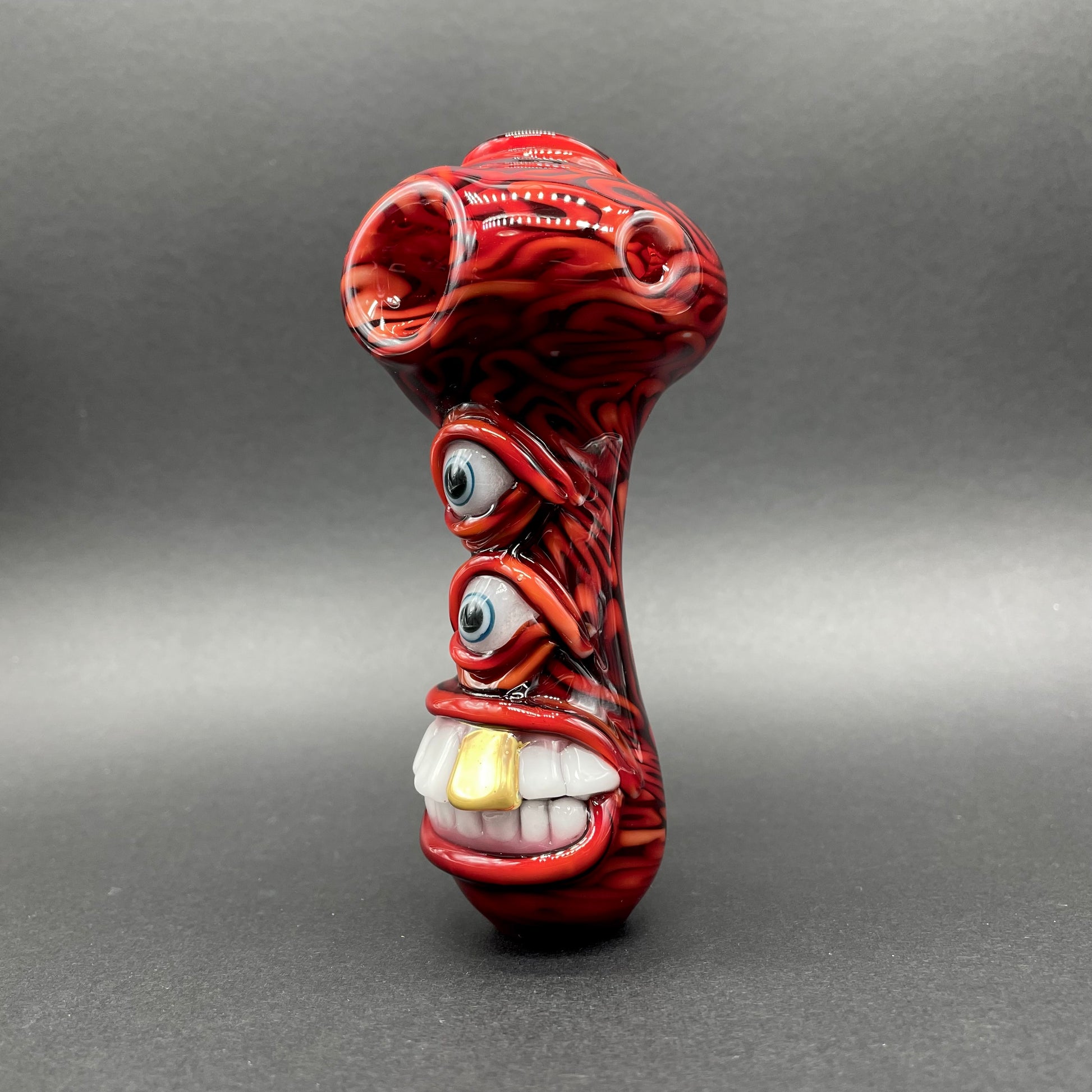 Drain Bamage Spoon detail view - premium glass art