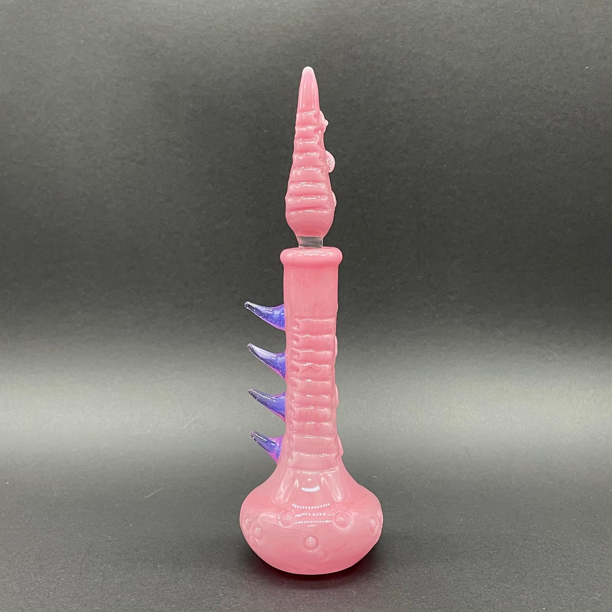 Artisan glass Pink tear Pensieve - detailed craftsmanship