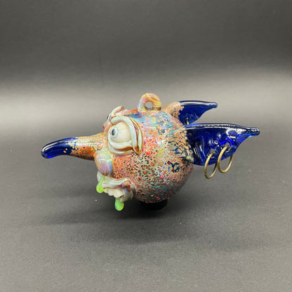Goblin glass ornament