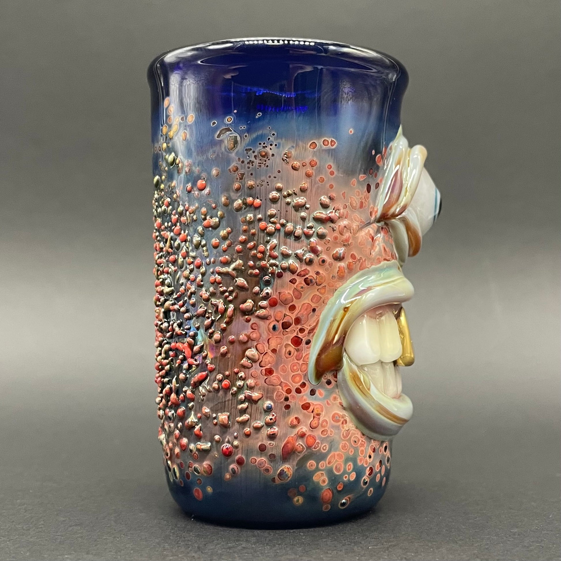 Hand-blown Cyclops shot glass - Leviathan Glass original