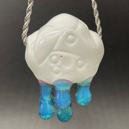 Eye of the storm glass pendant