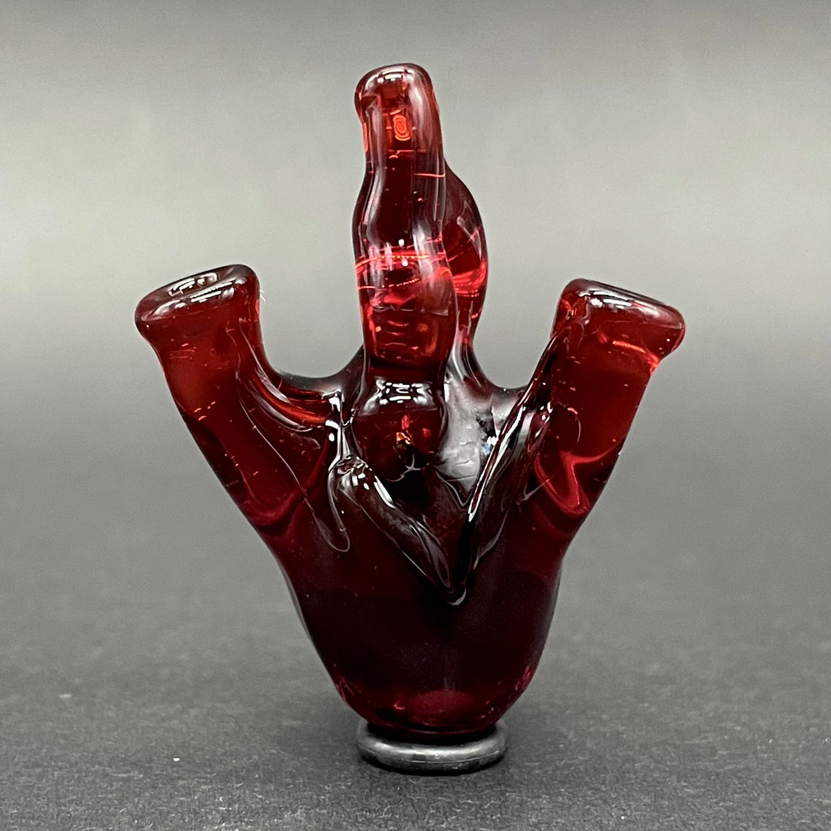 Anatomical cyclops heart pendant