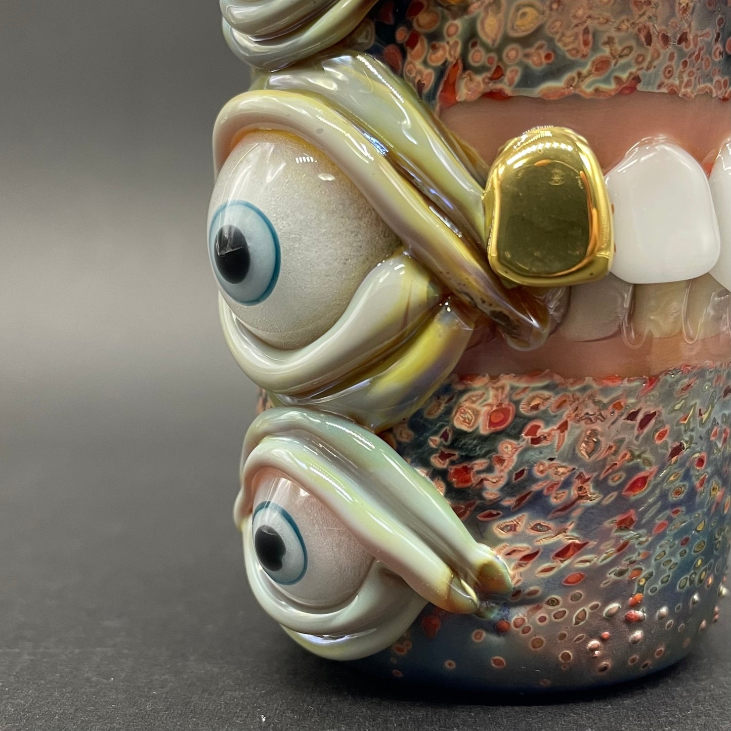 Too many teeth shot glass