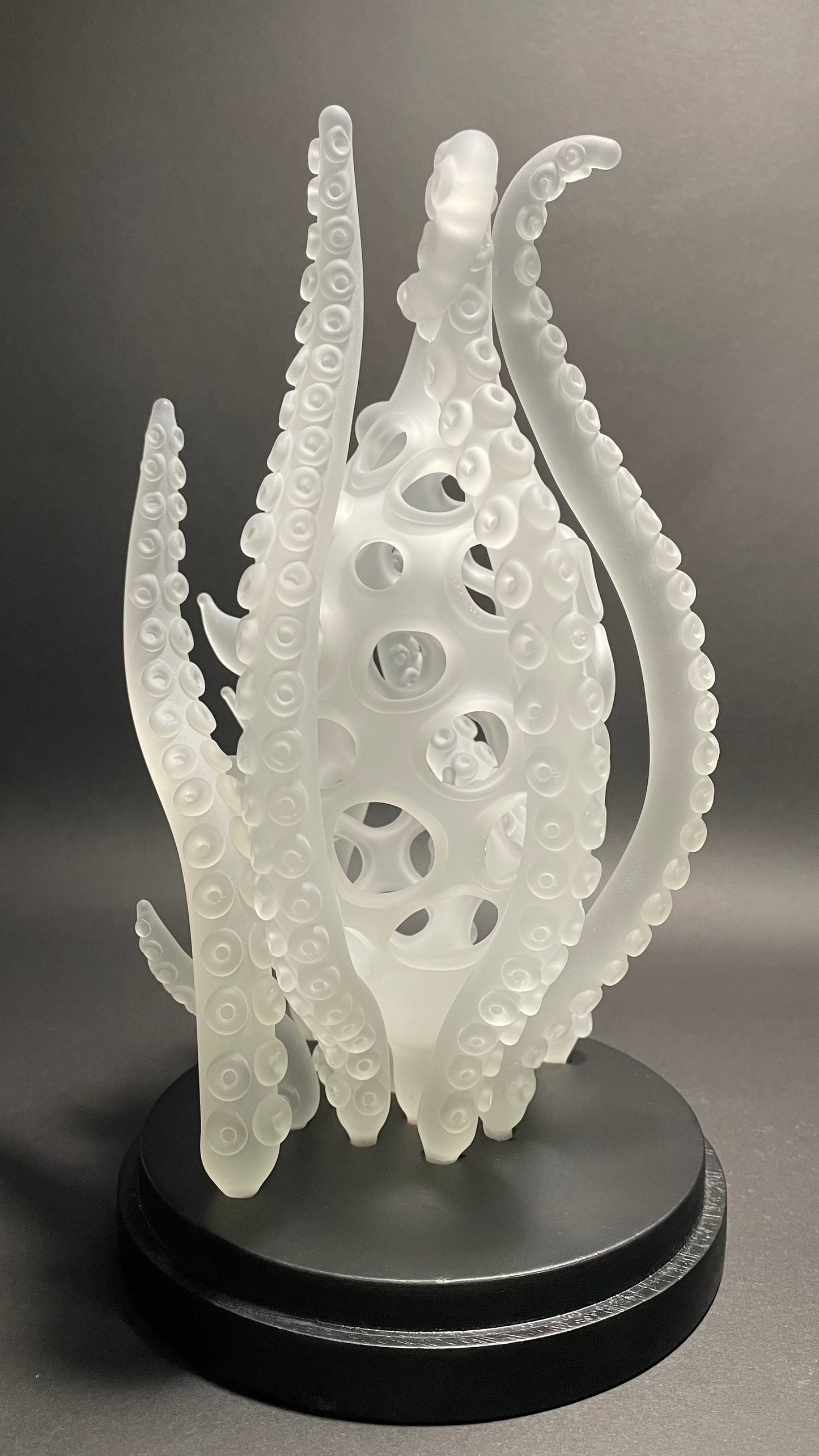 Amoeba Bell Dome 1 by Leviathan Glass - artisan detail