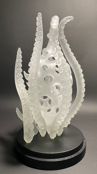 Amoeba Bell Dome 1 by Leviathan Glass - artisan detail