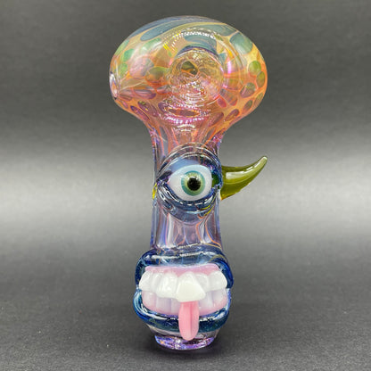 UV inside out spoon detail view - premium glass art