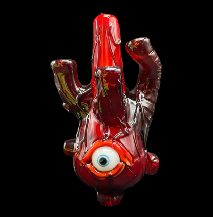 Hand-blown Anatomical heart spoon - Leviathan Glass original