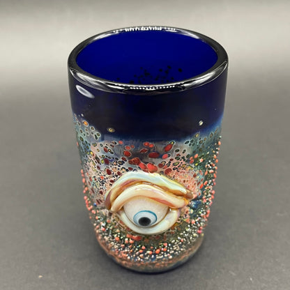 Single Glow In The Dark Eye shot glass