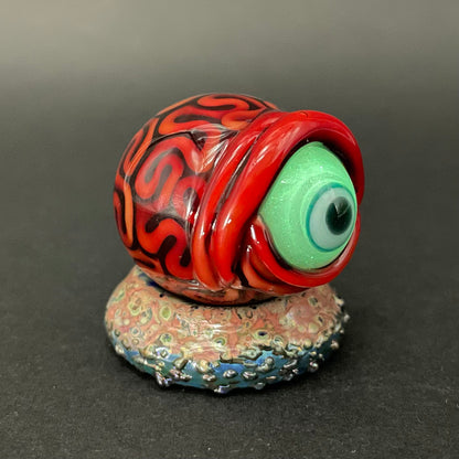 Brain marble and stand