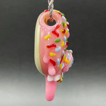 Artisan glass Mmmm doughnuts - detailed craftsmanship