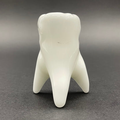 Artisan glass Tooth ache glass pendant - detailed craftsmanship
