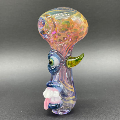 UV inside out spoon craftsmanship - artisan glass work