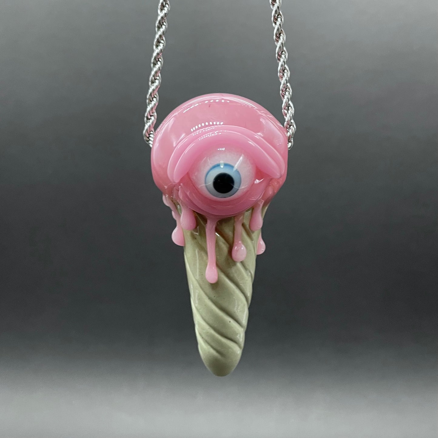 Eye scream cone pendant