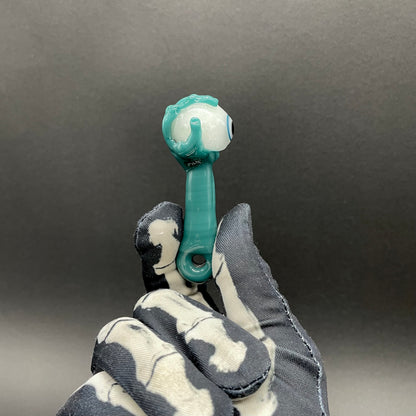 Hand-blown Eye of the beholder - Leviathan Glass original