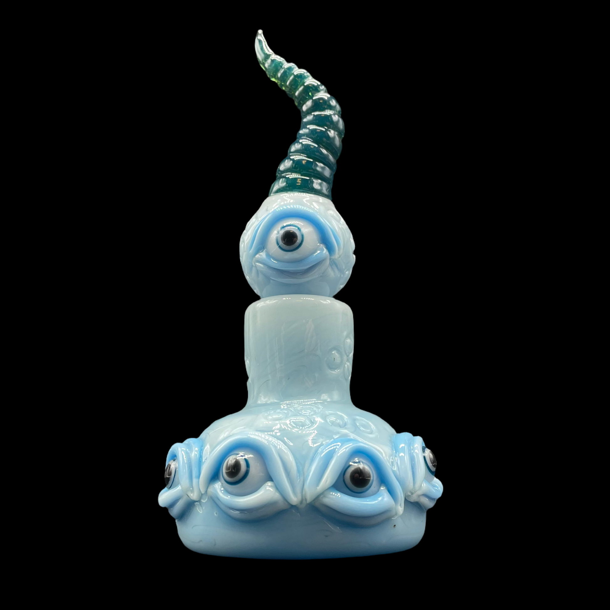Hand-blown glass Siberia pensieve by Leviathan Glass
