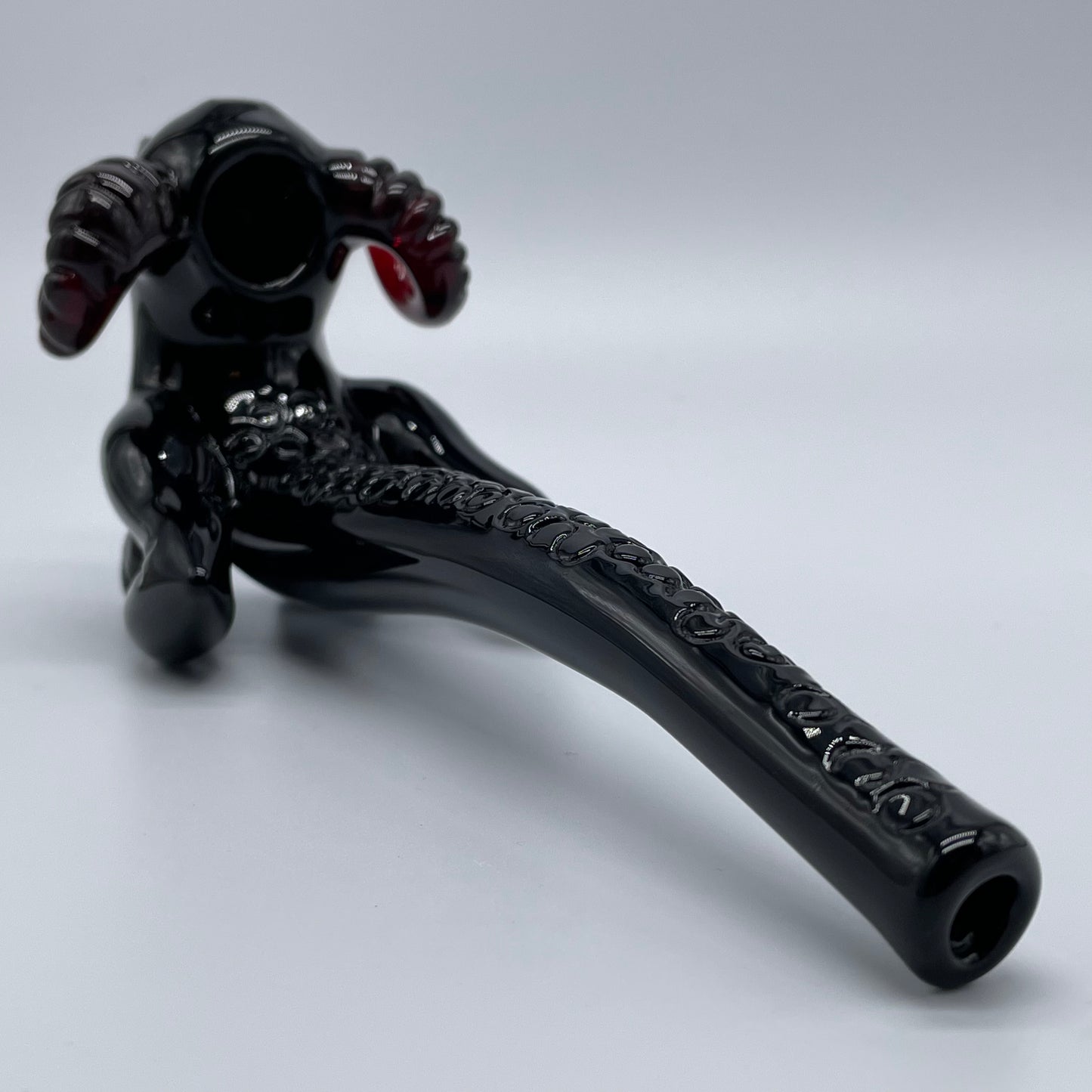 Leviathan Glass Demon dog Sherlock - hand-blown art