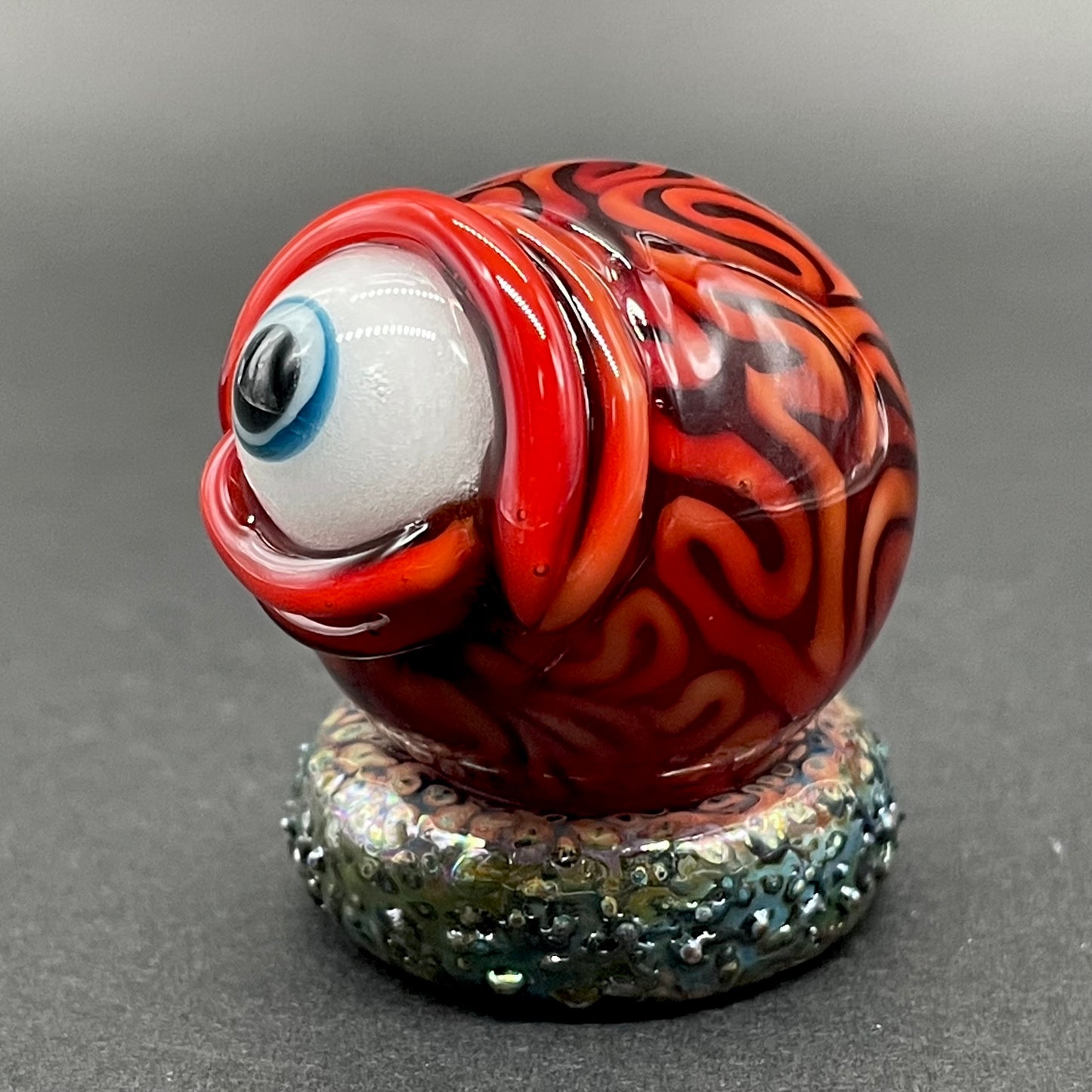 Brain marble and stand