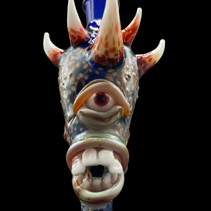 Hand-blown incense burner - Leviathan Glass original