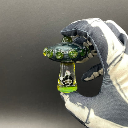 Alien abduction pendant (cow)