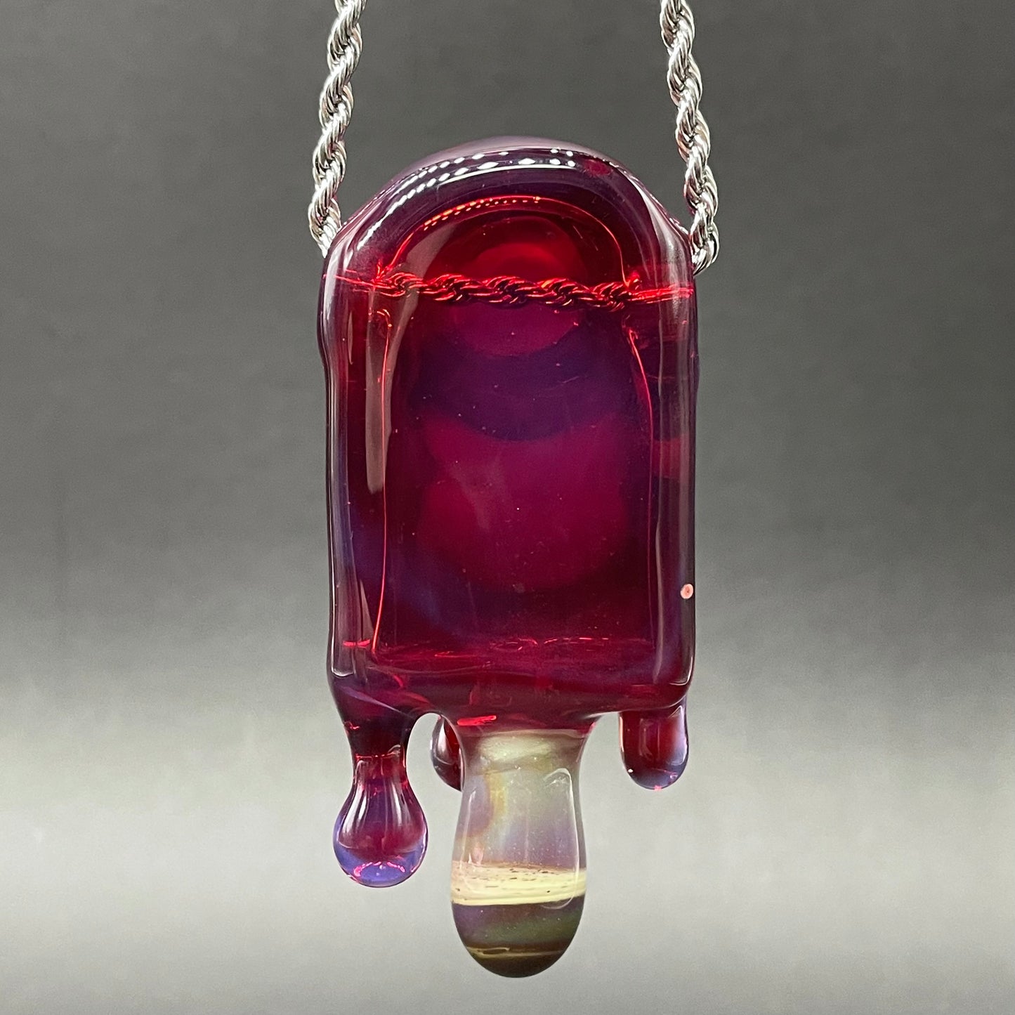 Drippy popsicle pendant
