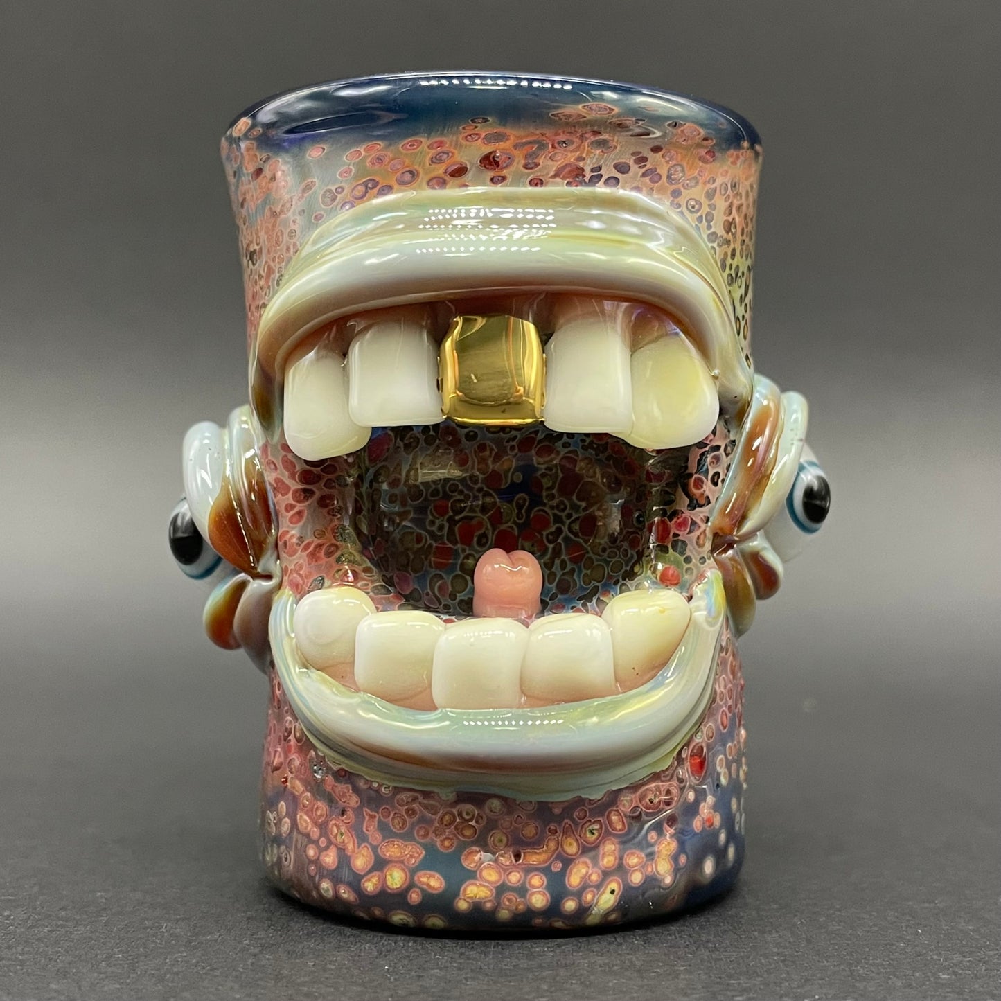 Screaming shot glass craftsmanship - artisan glass work