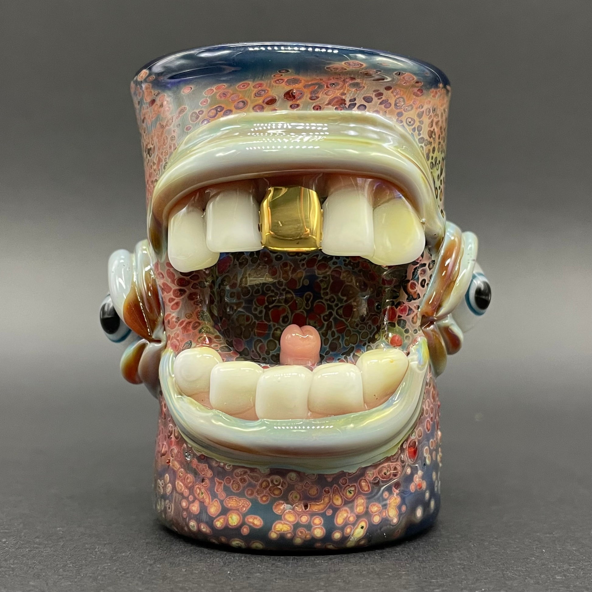 Screaming shot glass craftsmanship - artisan glass work