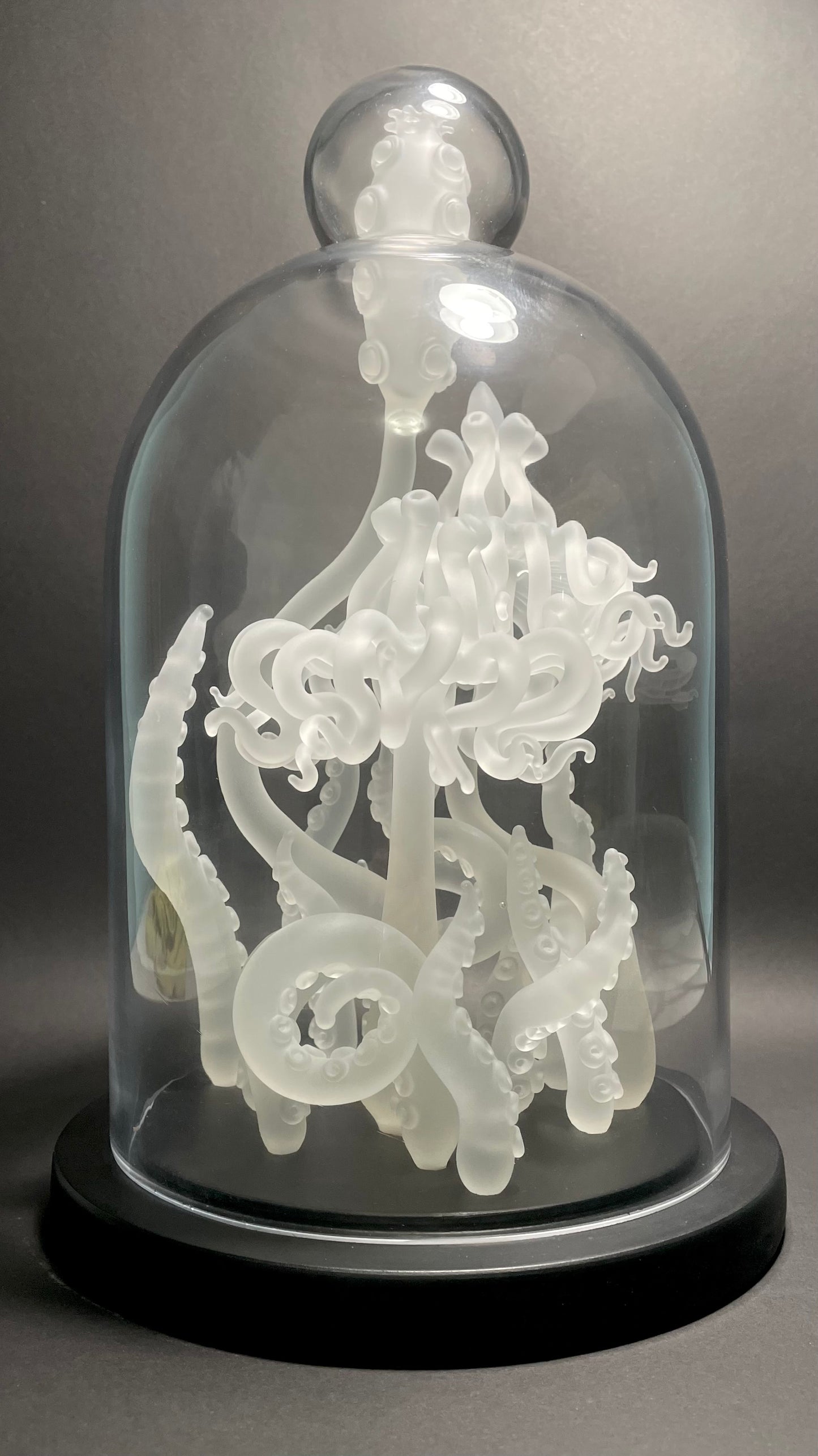 Amoeba Bell Dome 2 glass art - premium handcrafted piece
