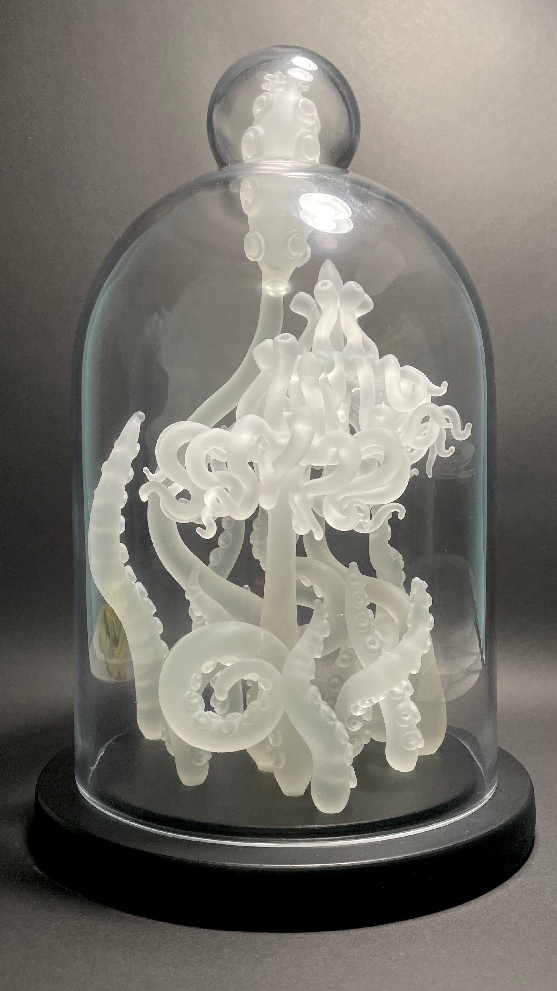 Amoeba Bell Dome 2 glass art - premium handcrafted piece