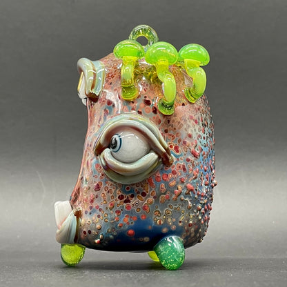 Screaming incense burner