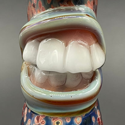 Frit Cyclops Chillum craftsmanship - artisan glass work