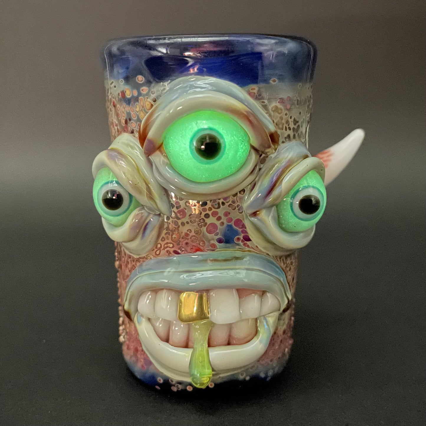 Triclops shot glass