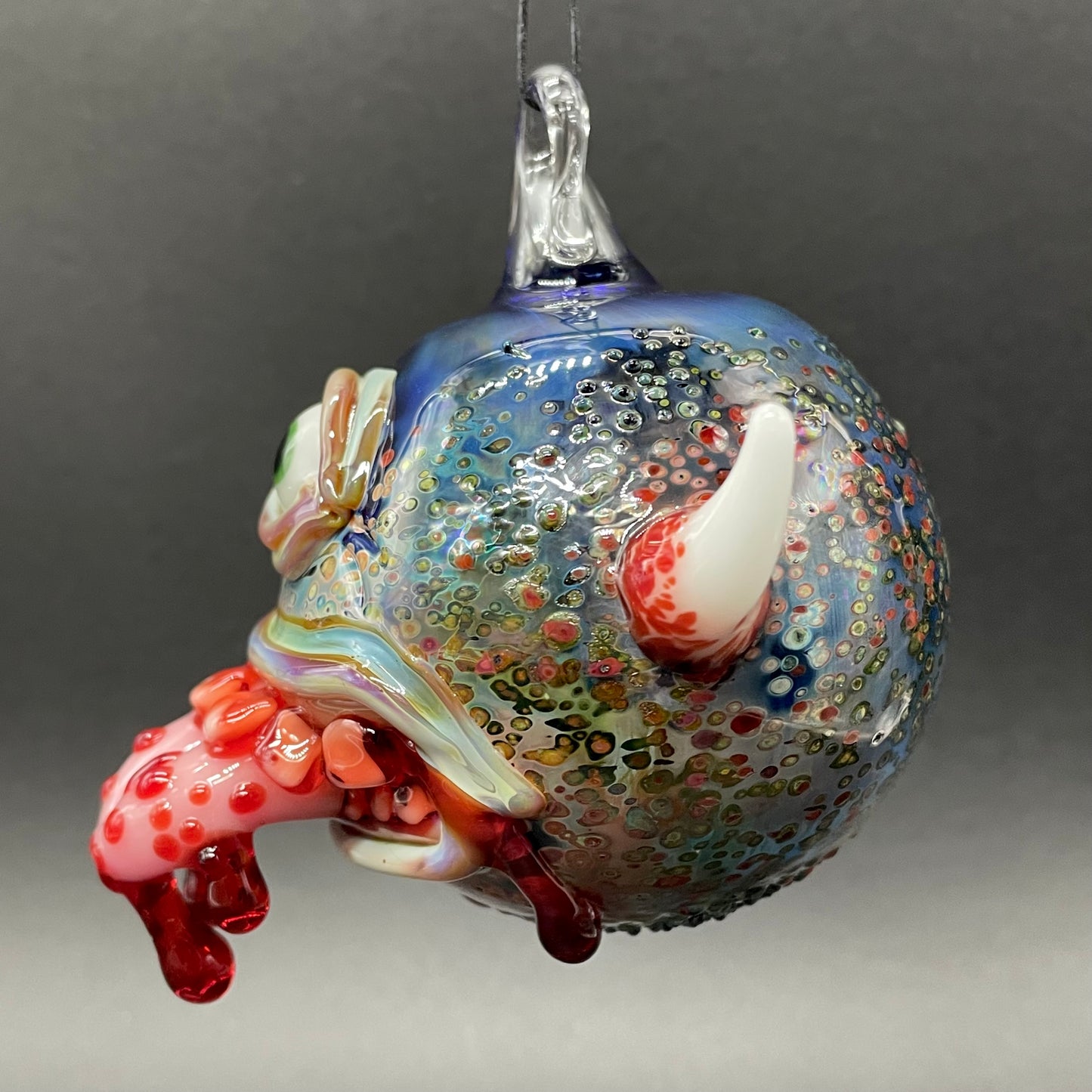 Bloody Mary ornament craftsmanship - artisan glass work