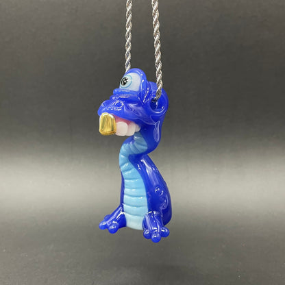 Cyclopsasarus glass pendant