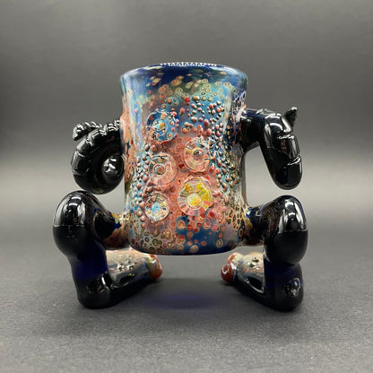 Hand-blown The Bearer of cups - Leviathan Glass original