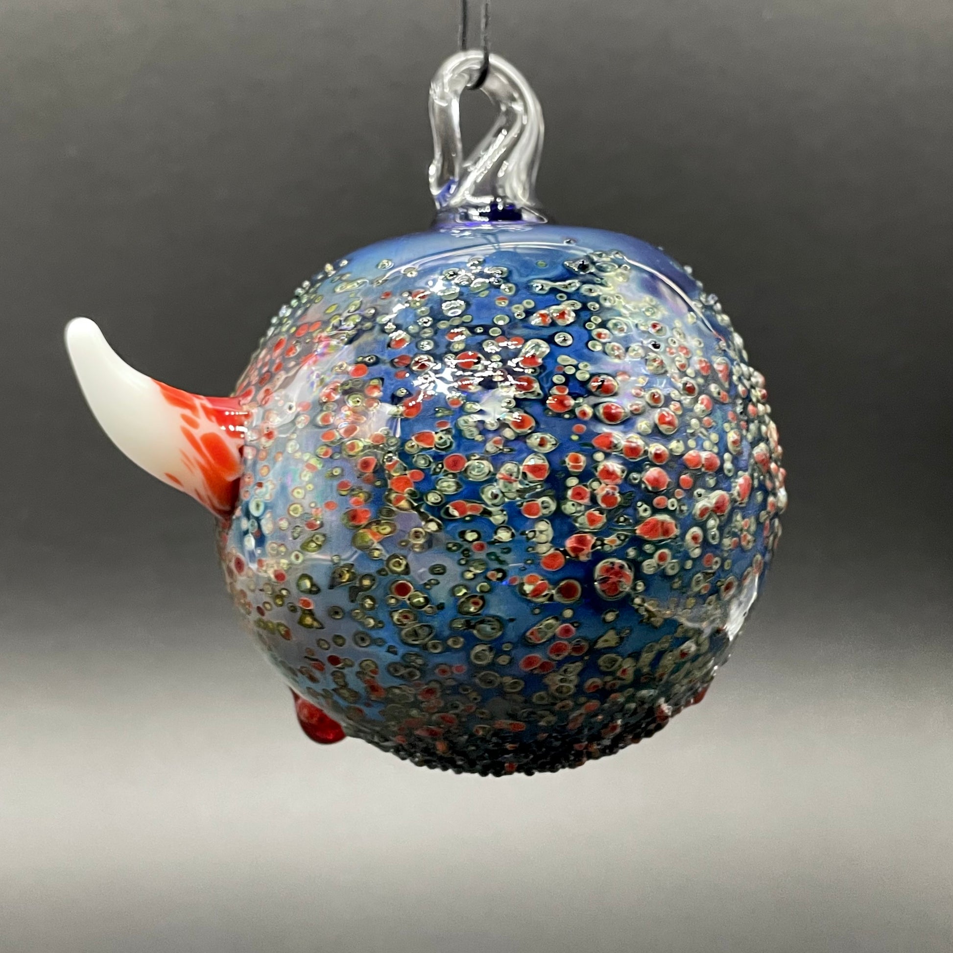 Hand-blown Bloody Mary ornament - Leviathan Glass original