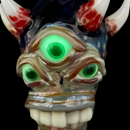 Hand-blown incense burner - Leviathan Glass original