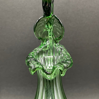 Close-up of Pitcher plant - handcrafted glass