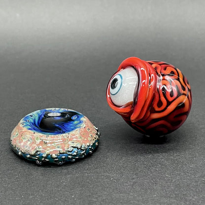 Brain marble and stand