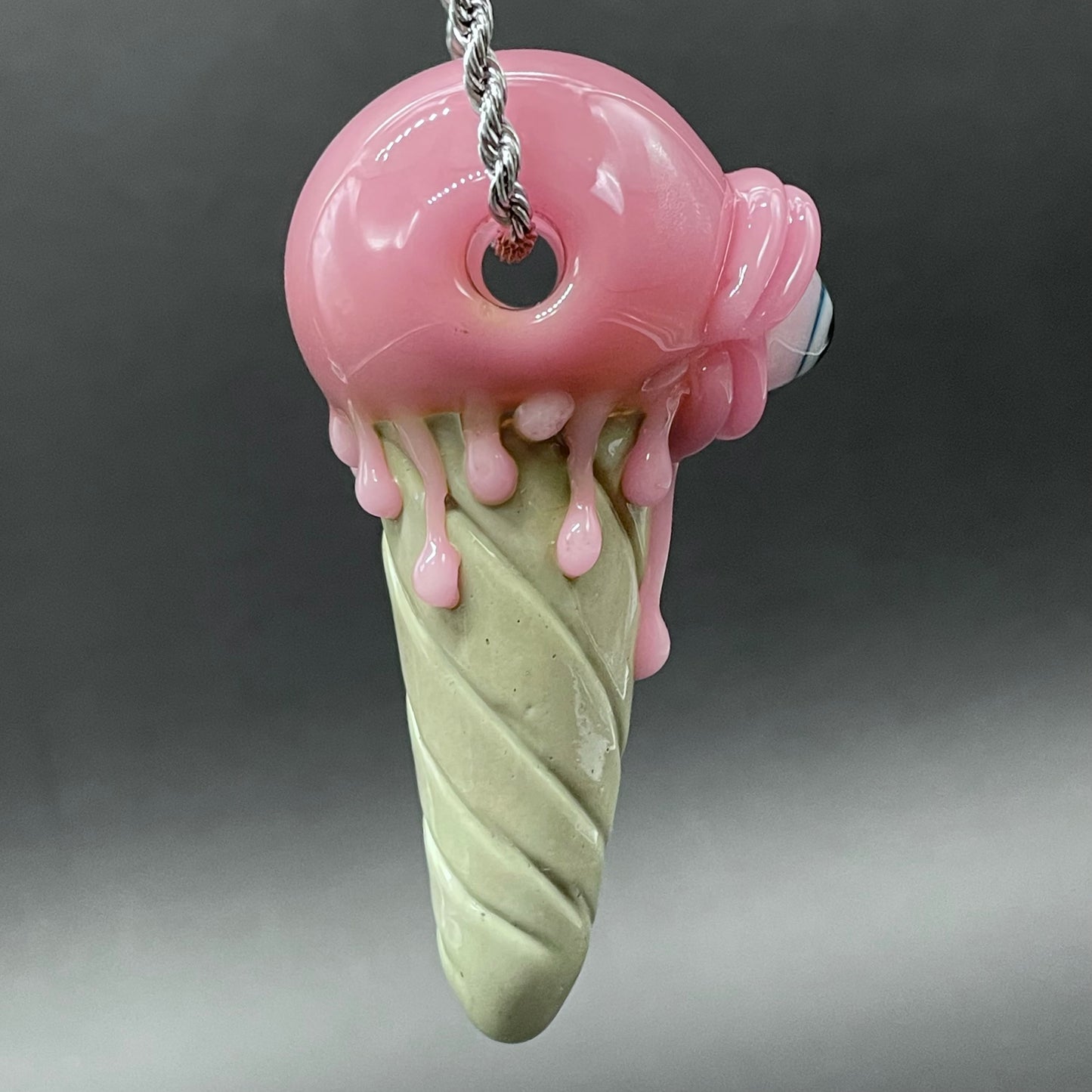 Eye scream cone pendant