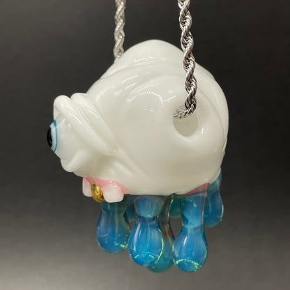 Eye of the storm glass pendant