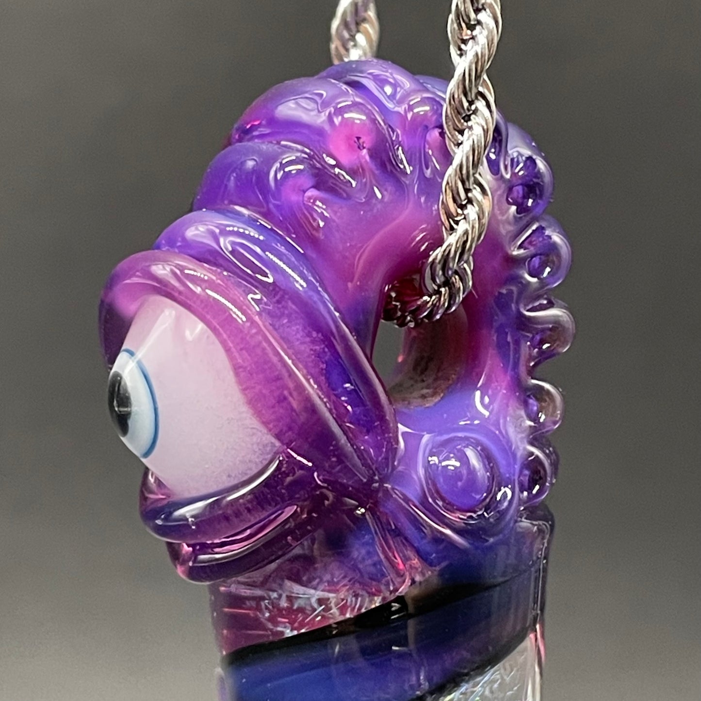 Royal jelly dichroic cyclops pendant