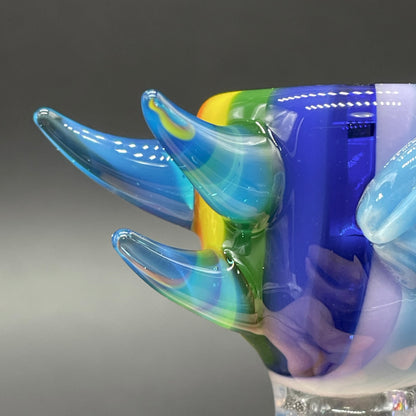 18mm Kool aid tongue slide by Leviathan Glass - artisan detail