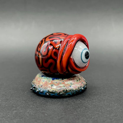 Brain marble and stand